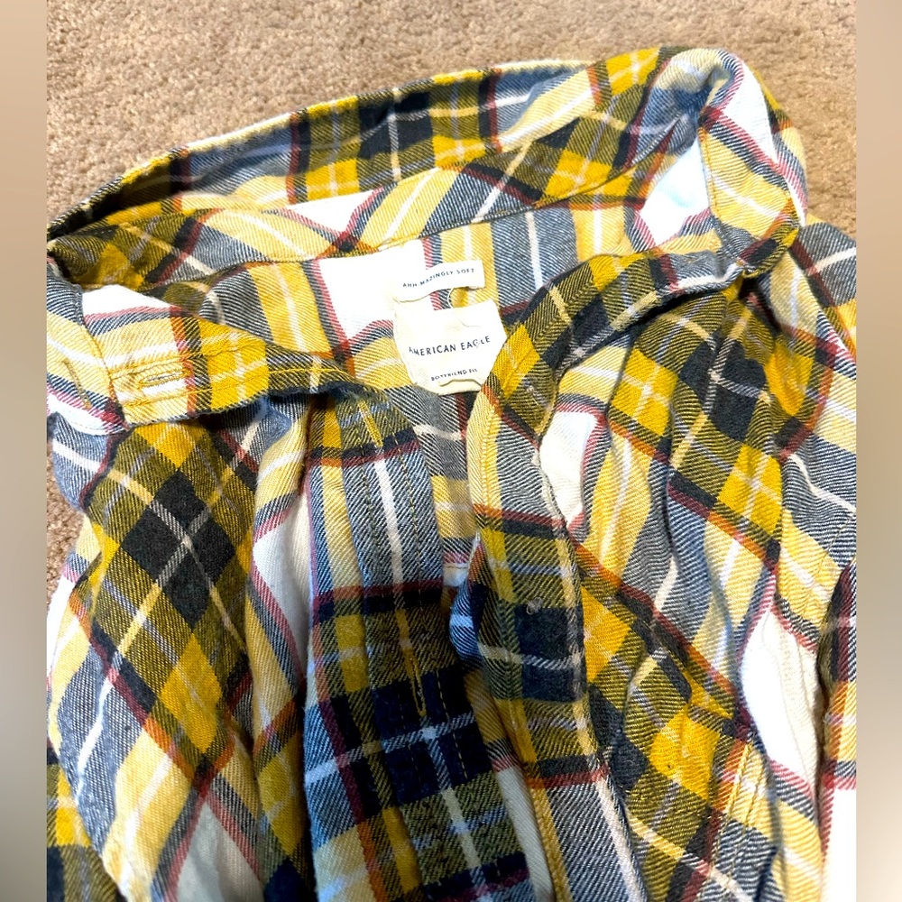 American Eagle Flannel Button Down - image 2